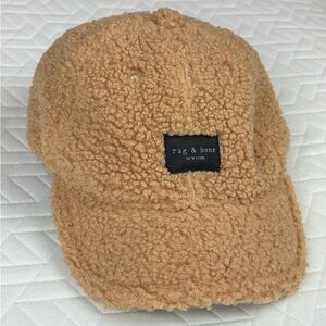 rag & bone Addison Baseball Cap - Beige